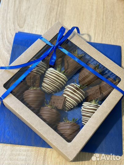 Клубника в натуральном бельгийском шоколаде