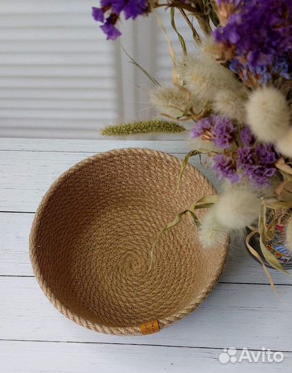 Корзины из джута