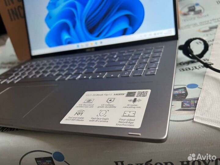 Asus zenbook flip 15 Q508, в коробке как новый