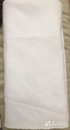 Футер трикотаж белый