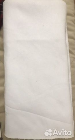 Футер трикотаж белый