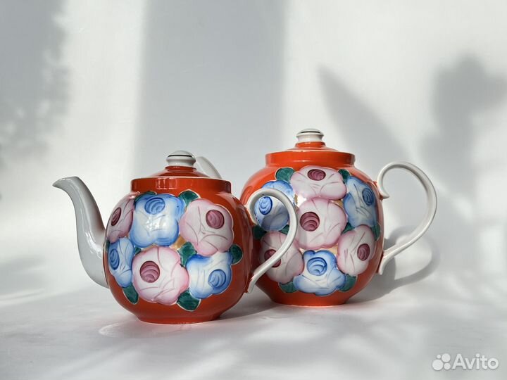 Заварочный чайник СССР Дулево Агашки