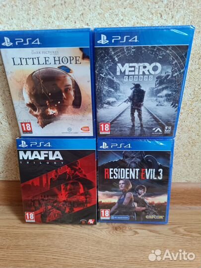 Игры на ps4 новые