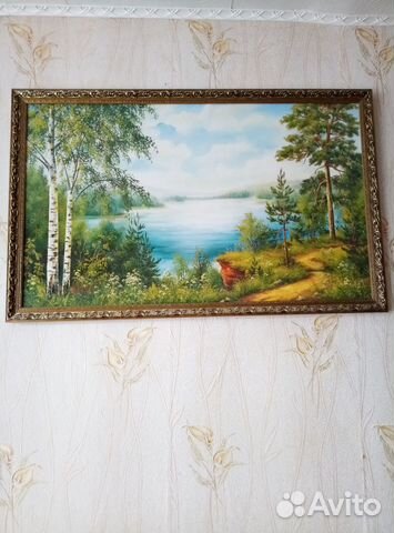 Картина репродукция в раме