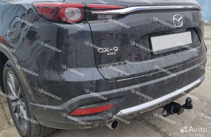 Фаркоп для Mazda CX-9 2015- съемный квадрат