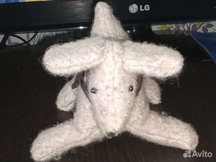 Игрушечная собачка (ручная работа)