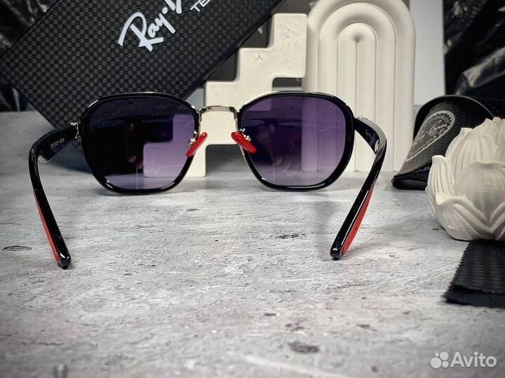 Очки Ray Ban фиолетовые