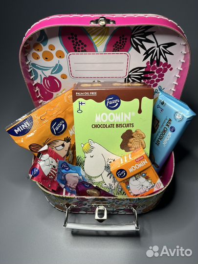 Чемоданчик с Муми-сладостями Fazer /Moomin