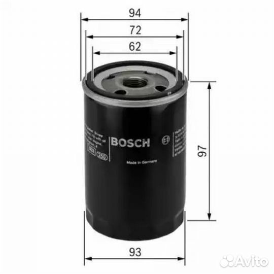 Bosch 0451103333 масляный фильтр