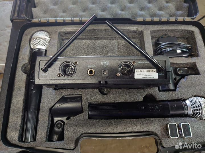 Профессиональные радио микрофоны shure ut4