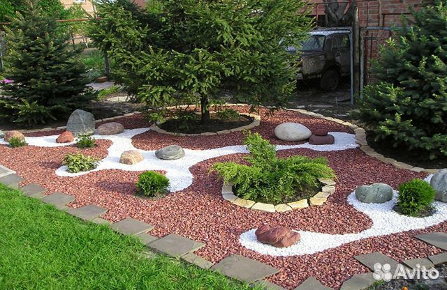 Кора лиственницы мульча