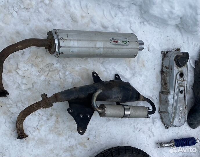 Запчасти на китайский скутер 2 т