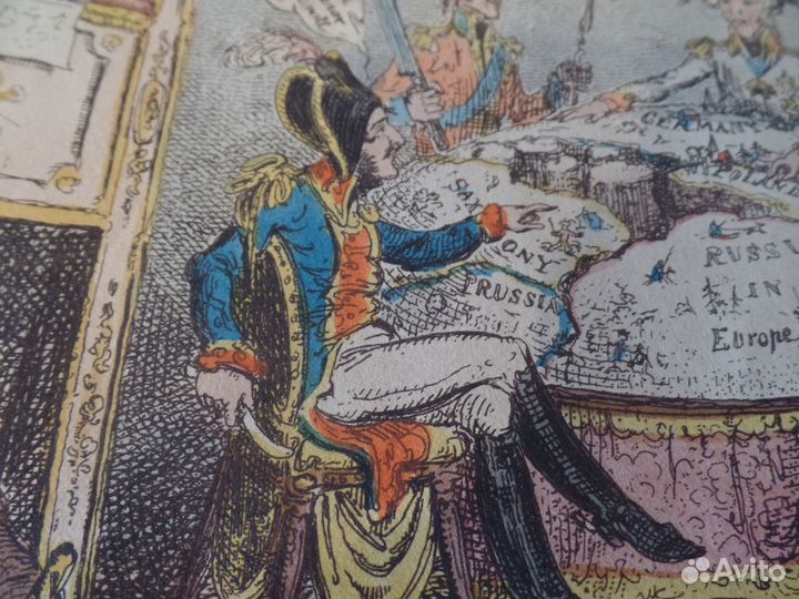 Наполеон Александр I Венский конгресс карикатура