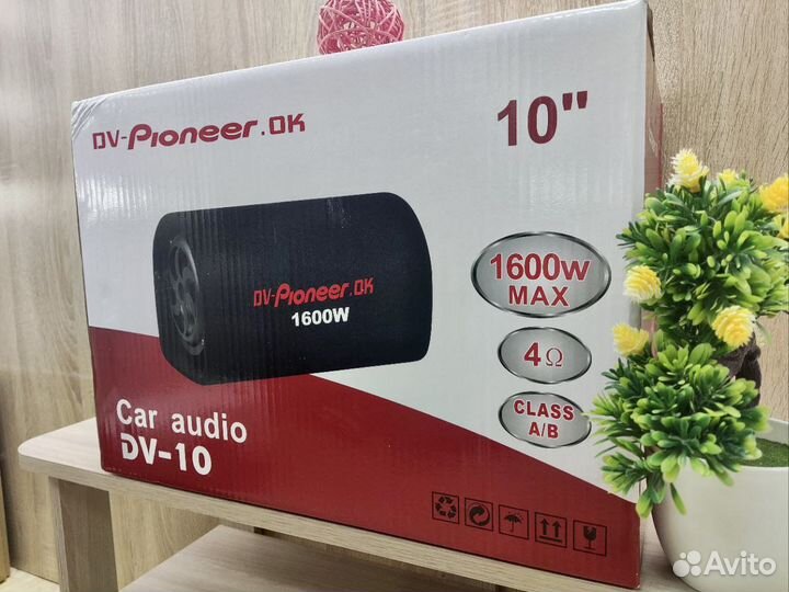Автомобильный сабвуфер Pioneer.Ok DV-10