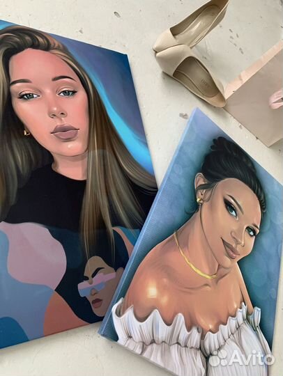 Картина по фото на холсте