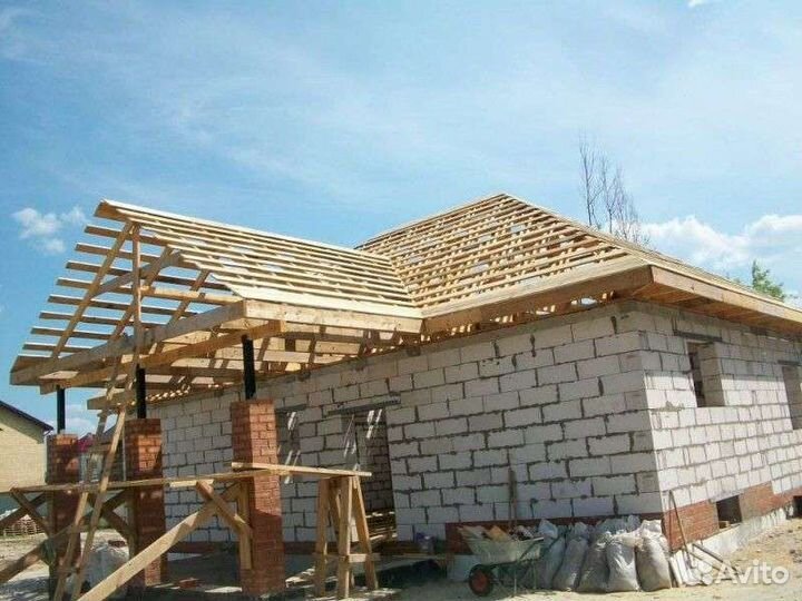 Крыша кровельные работы