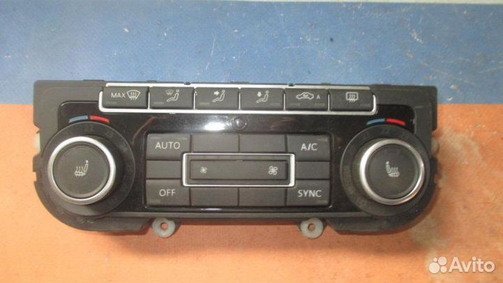 Блок кнопок управления печкой Volkswagen Golf 6