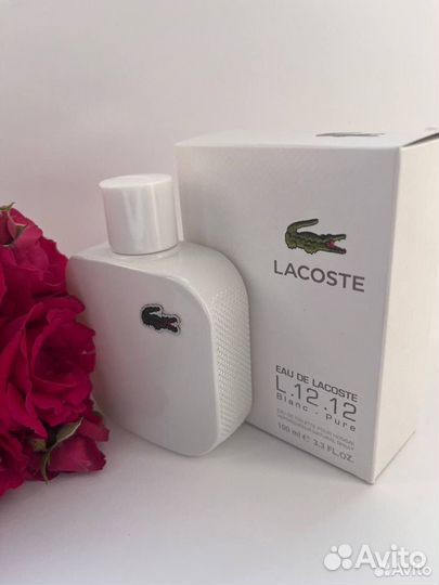 Парфюм Lacoste L.12.12 blanc – pure 100ml (Euro)