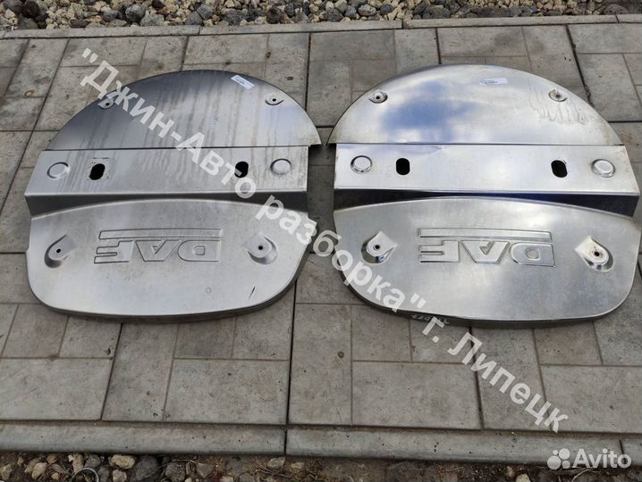 Накладка глушителя защита кожух экран Daf XF105