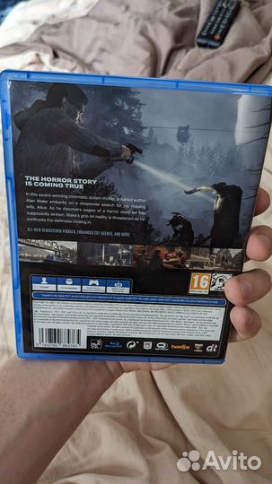 Игра Alan Wake remastered ps4