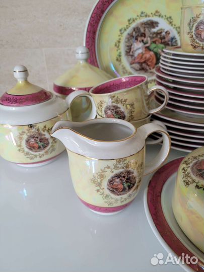 Чайно кофейный сервиз 