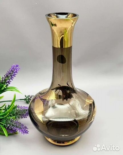 Шикарный штоф Богемия в отличном состоянии