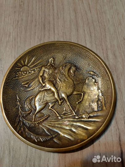 Пепельница бронзовая СССР