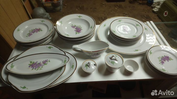 Столовый сервиз, Дулёво