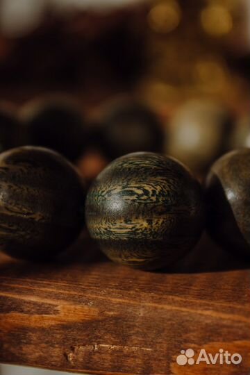 Баслет Сандал крупный зеленый