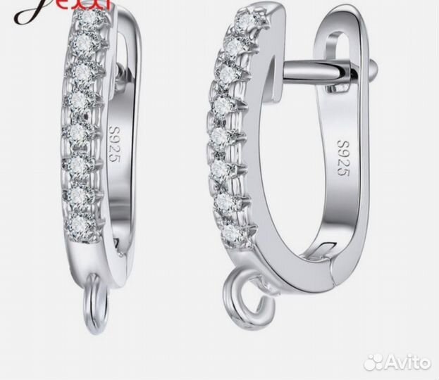 Серебряные серьги 925 пробы