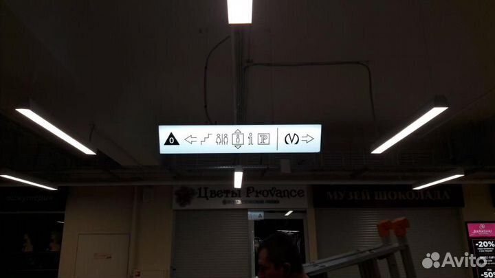 Вывеска, буквы объемные световые сверхяркие