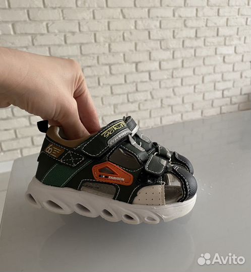 Сандали на мальчика для детского садика