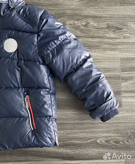 Детская демисезонная куртка Zicco темно синяя 98