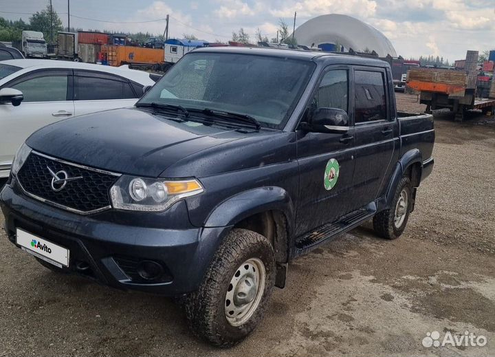 УАЗ Pickup 2.7 МТ, 2021, 106 527 км