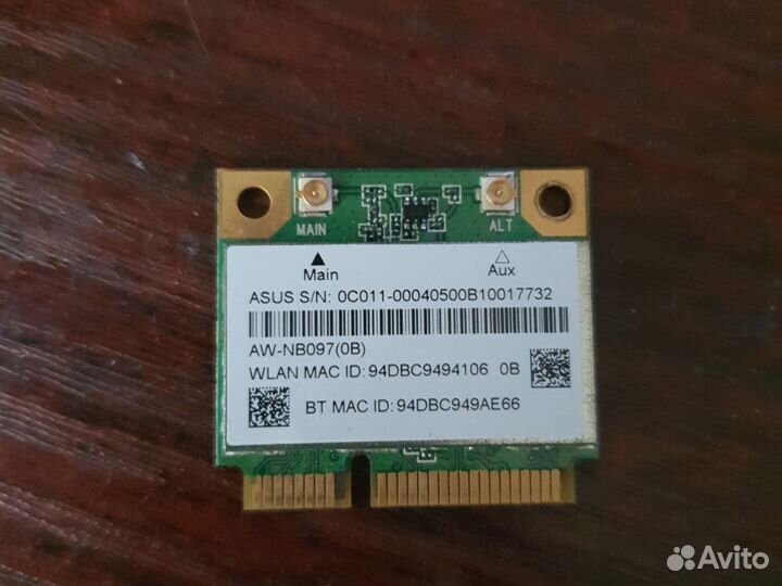 Wifi модуль для ноутбука AW-NB097(0B)