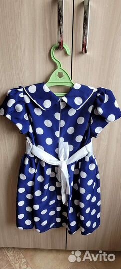 Платье на девочку 4-6 лет