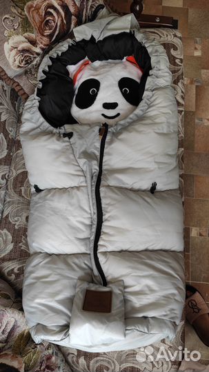 Зимний конверт в коляску очень тёплый