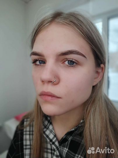 Окрашивание бровей