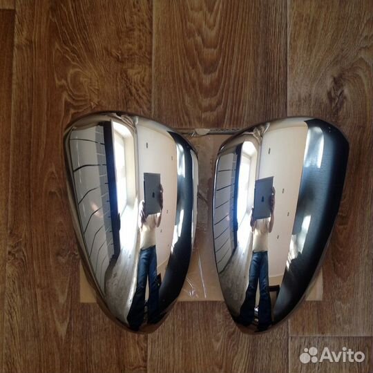 Комплект хром крышек зеркал Chevrolet Cruze
