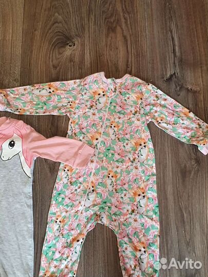 Детская одежда для девочек 74 80 пакетом