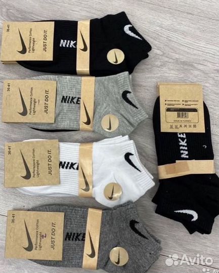 Носки короткие фирменные 10 пар