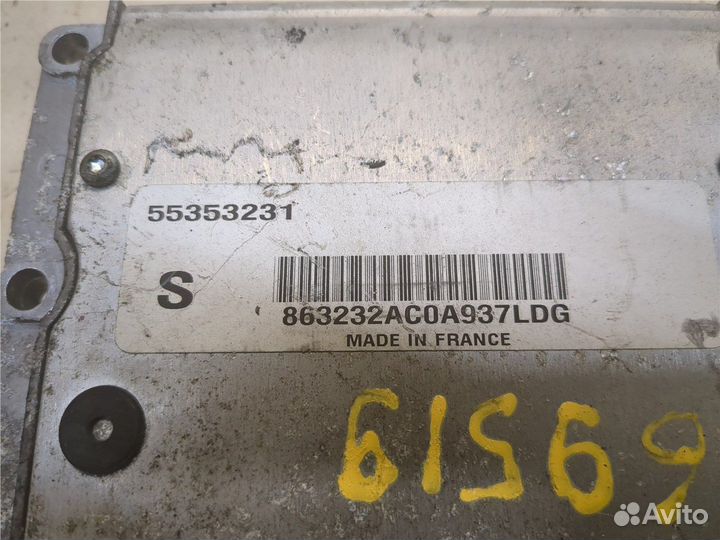 Блок управления двигателем Opel Vectra C, 2005