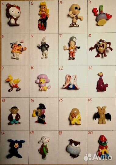 Коллекционные игрушки не киндер