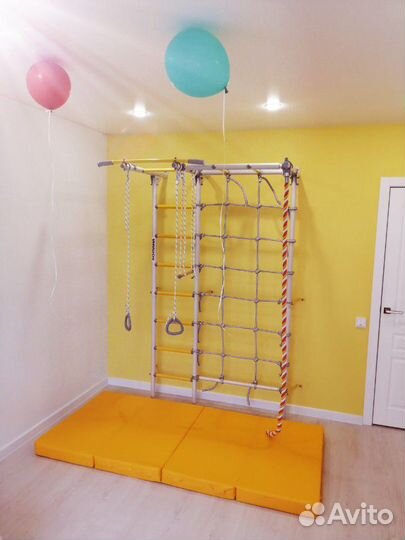 Мат для дск 2х1м складной, желтый