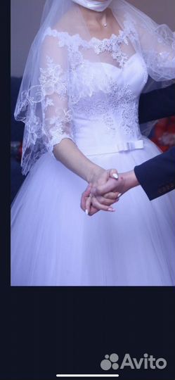 Свадебное платье 44-46
