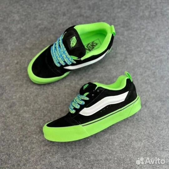 Vans Knu Skool Pop Outsole Green