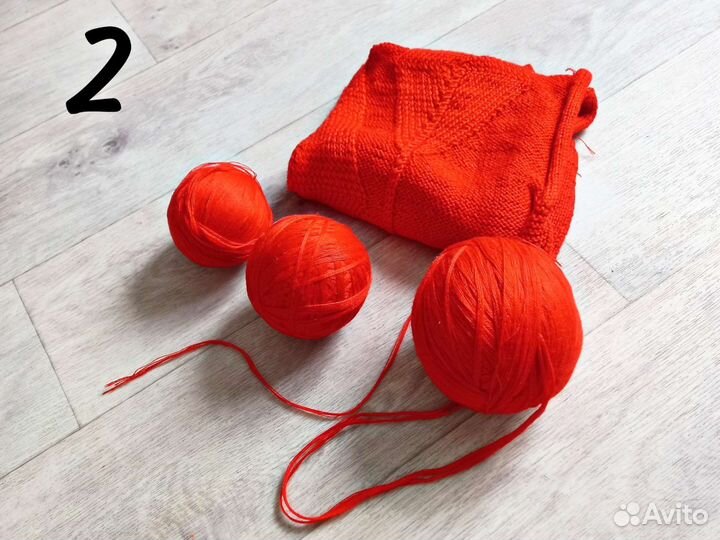 Пряжа нитки для вязания СССР