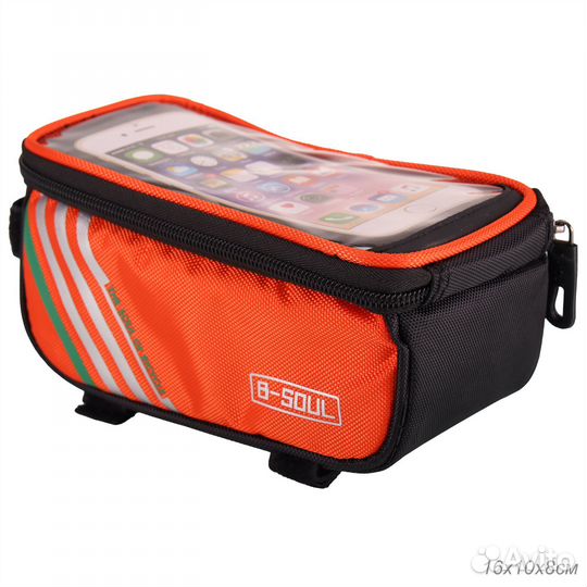 Сумка велосипедная на раму B-soul MiniBox Оранж