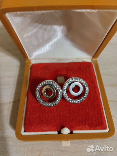 Серебряные серьги