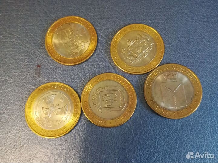 10 рублей биметалл